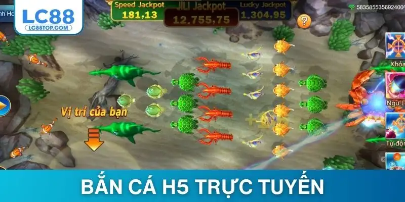 Thông tin giới thiệu chung về game bắn cá H5 trực tuyến